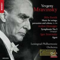 WYCOFANY   Bartok: Music for strings, percussion & celesta; Honegger: Symphonie 3; Stravinsky: Agon
